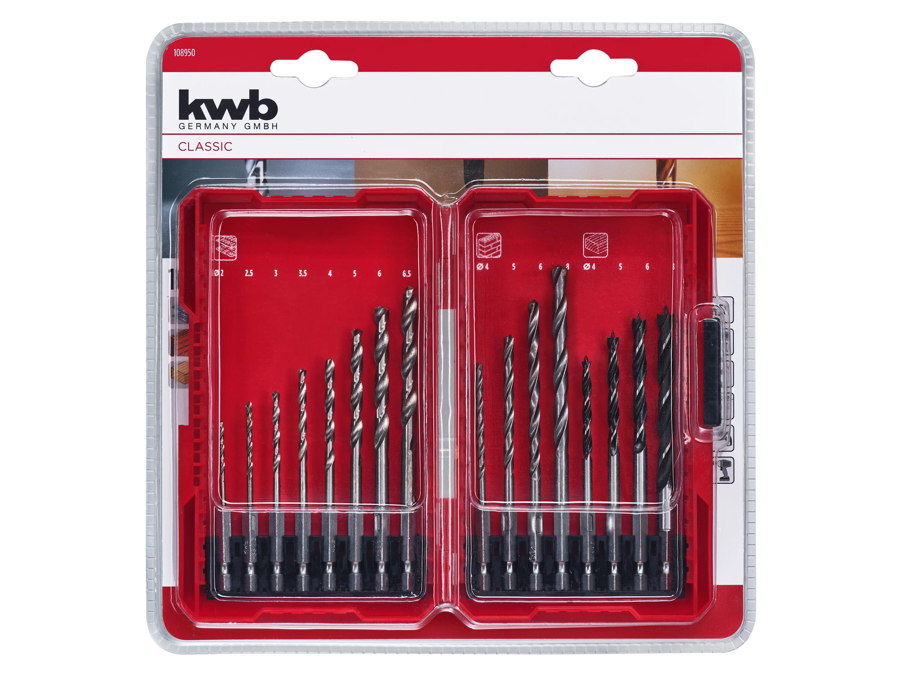 KWB Kombi Bohrerbox, 16 teilig – Bild 4 von 4