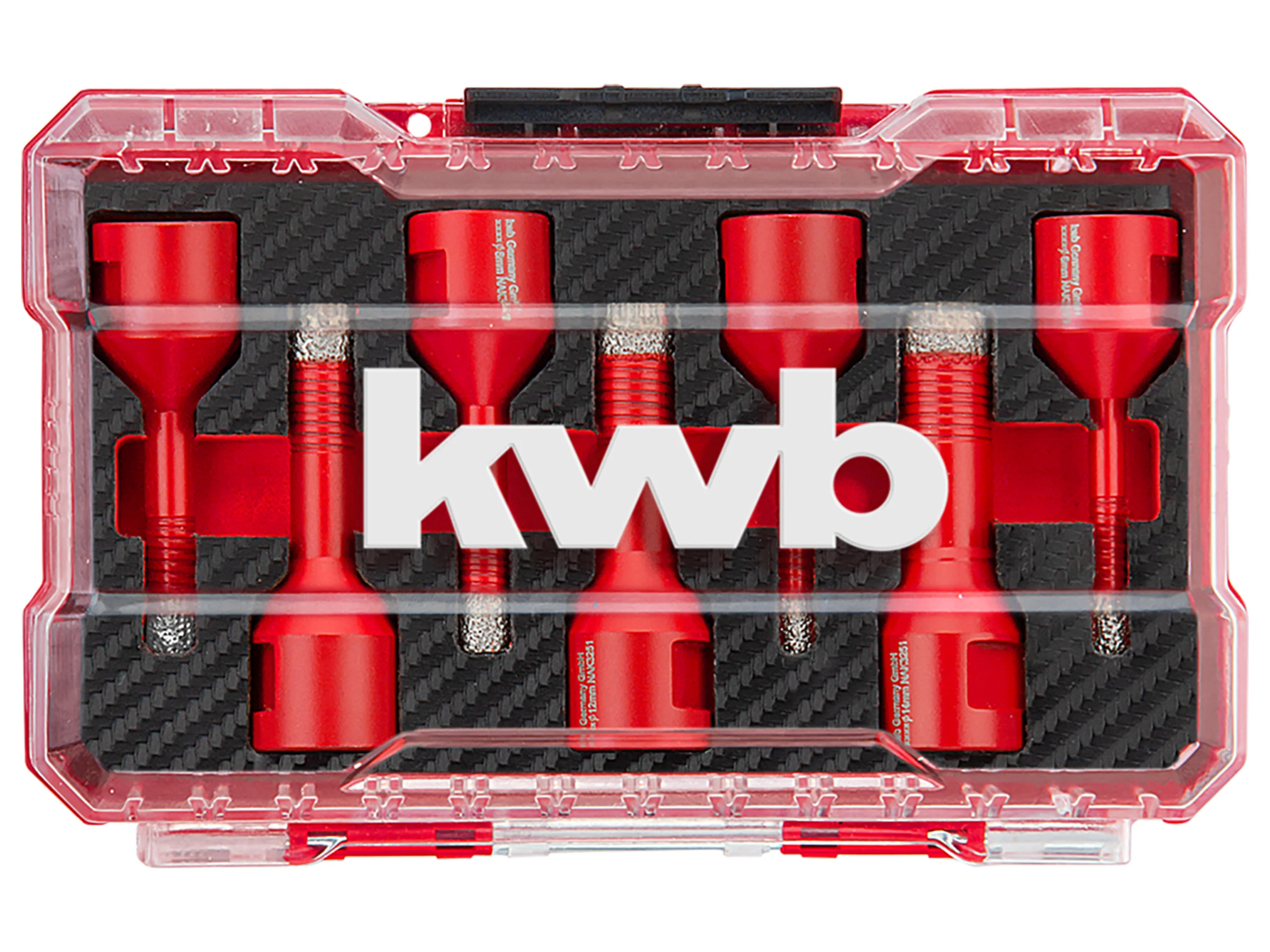 KWB M-CASE Fliesenbohrer Set, 7-teilig – Bild 2 von 2