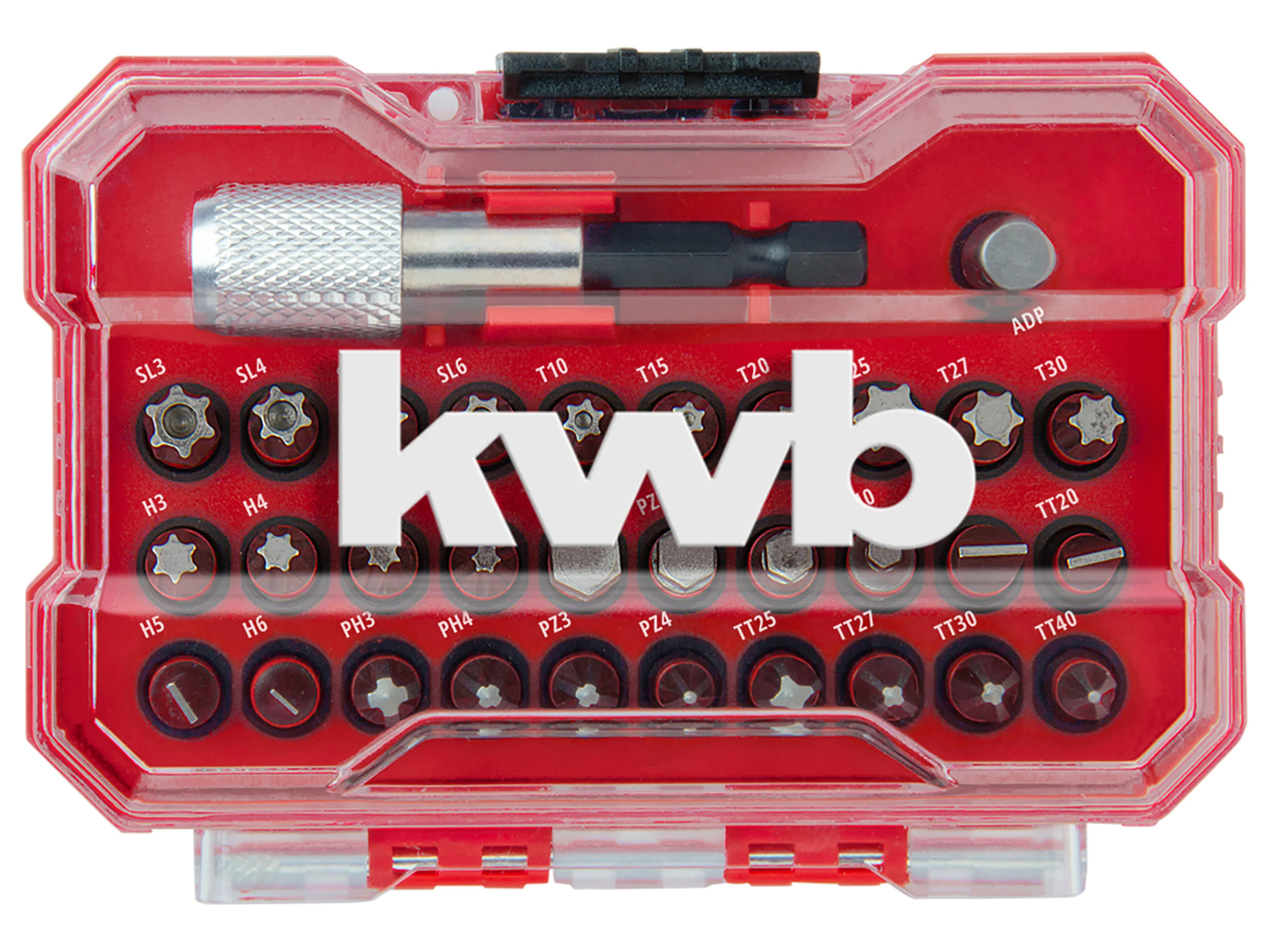 KWB XS-CASE Bitkassette, 32-teilig – Bild 2 von 2