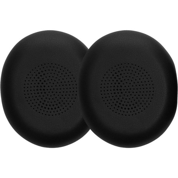 kwmobile 2x Ohr Polster für Jabra Evolve 2 65 / Evolve 65 SE Ohrpolster (Ohrpolster Kopfhörer - Kunstleder Polster für Over Ear Headphones)