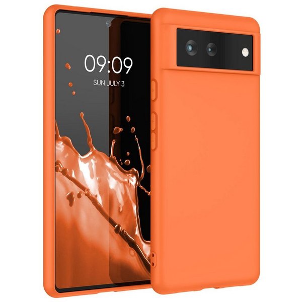 kwmobile Handyhülle Hülle für Google Pixel 6, Hülle Silikon - Soft Handyhülle - Handy Case Cover