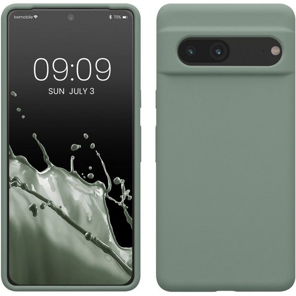 kwmobile Handyhülle Hülle für Google Pixel 7, Hülle Silikon gummiert - Handyhülle - Handy Case Cover