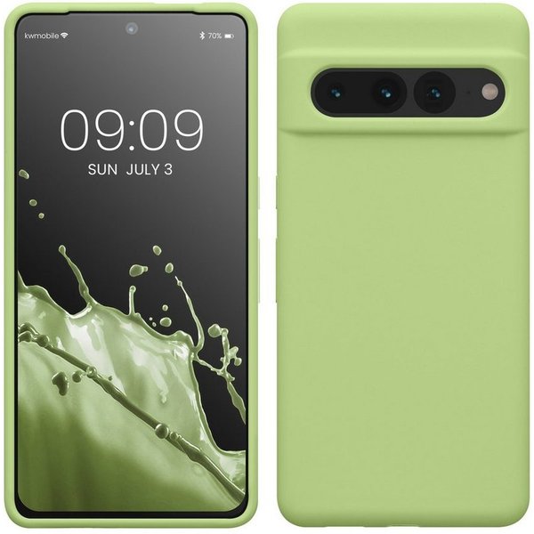 kwmobile Handyhülle Hülle für Google Pixel 7 Pro, Hülle Silikon gummiert - Handyhülle - Handy Case Cover