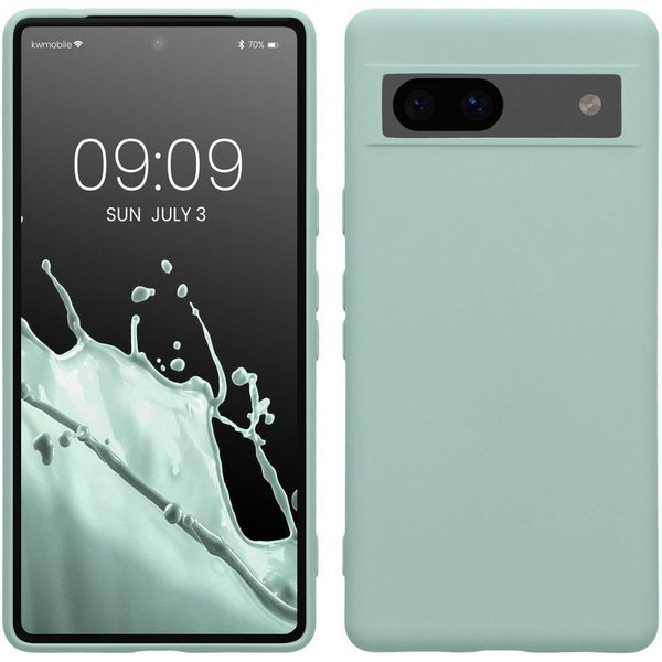 kwmobile Handyhülle Slim Case für Google Pixel 7a, Hülle Silikon Handy - Handyhülle gummiert