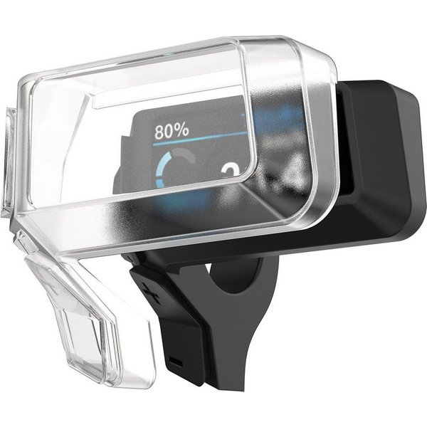 kwmobile Smartphone-Hülle EBike Computer Case für Bosch Purion 200, transparente Hülle Fahrrad GPS Navi Cover in Transparent
