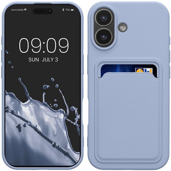 kwmobile Smartphone-Hülle Hülle für Apple iPhone 17, Handyhülle mit Fach für Karten - Handy Cover Case