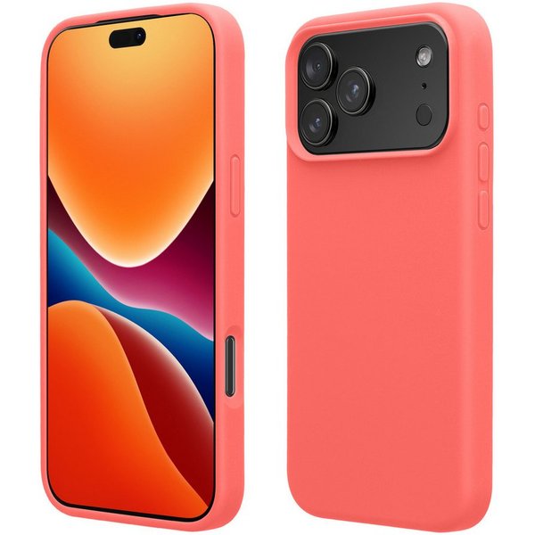 kwmobile Smartphone-Hülle Handyhülle für Apple iPhone 18 Pro / iPhone 17 Pro Hülle, Weiches Handy Silikon Case - Schutzhülle Cover
