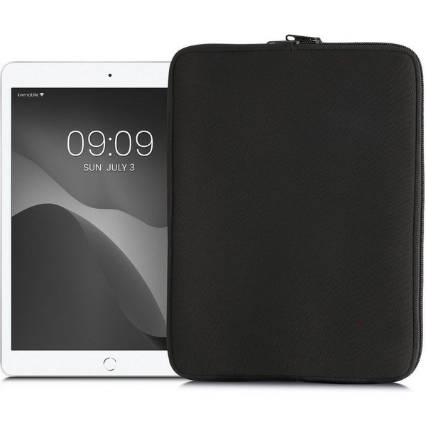 kwmobile Tablet-Hülle Tablet Hülle für 12,4"-12,9" Tablet, Universal Neopren Tasche Cover Case - Schutzhülle Sleeve in Schwarz