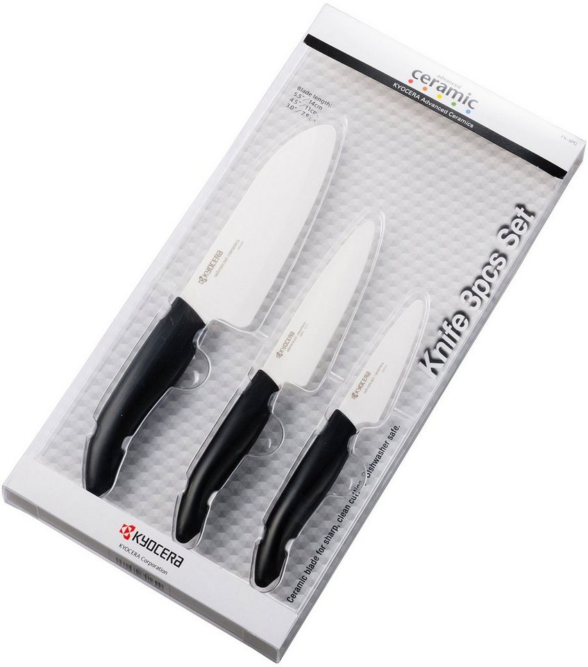KYOCERA Messer-Set GEN (Set, 3-tlg), extrem scharfe Hochleistungskeramik-Klinge – Bild 5 von 5