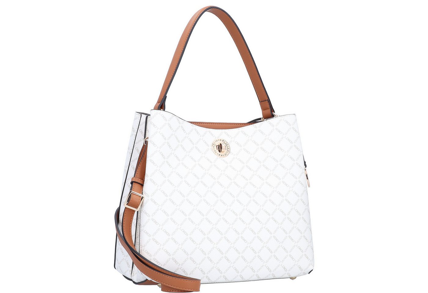 L. CREDI Schultertasche Filiberta, Kunstleder – Bild 2 von 5