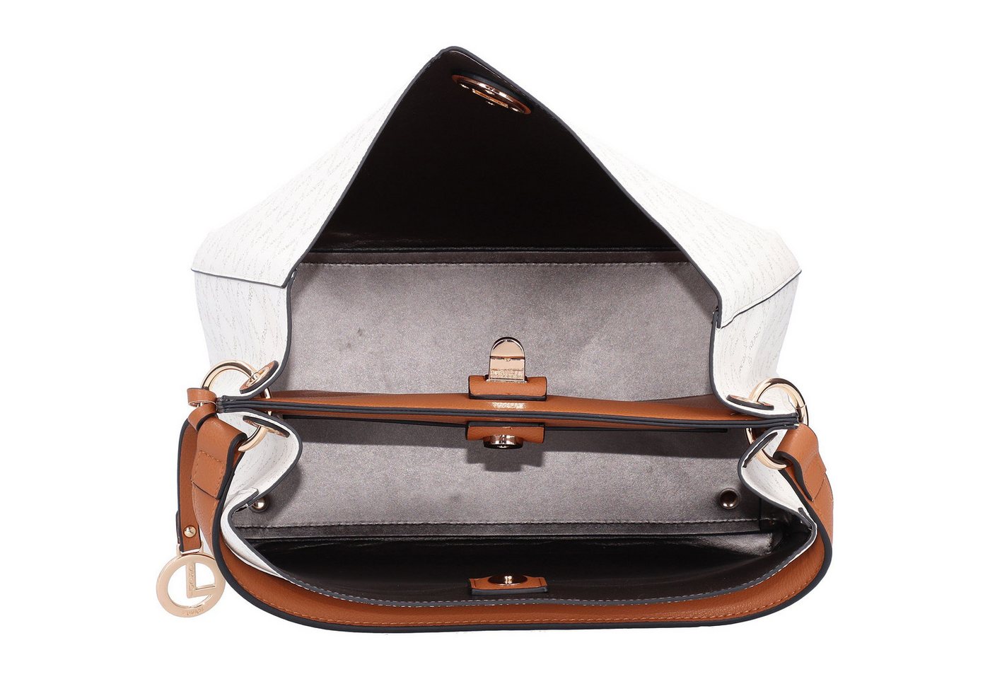 L. CREDI Schultertasche Filiberta, Kunstleder – Bild 5 von 5