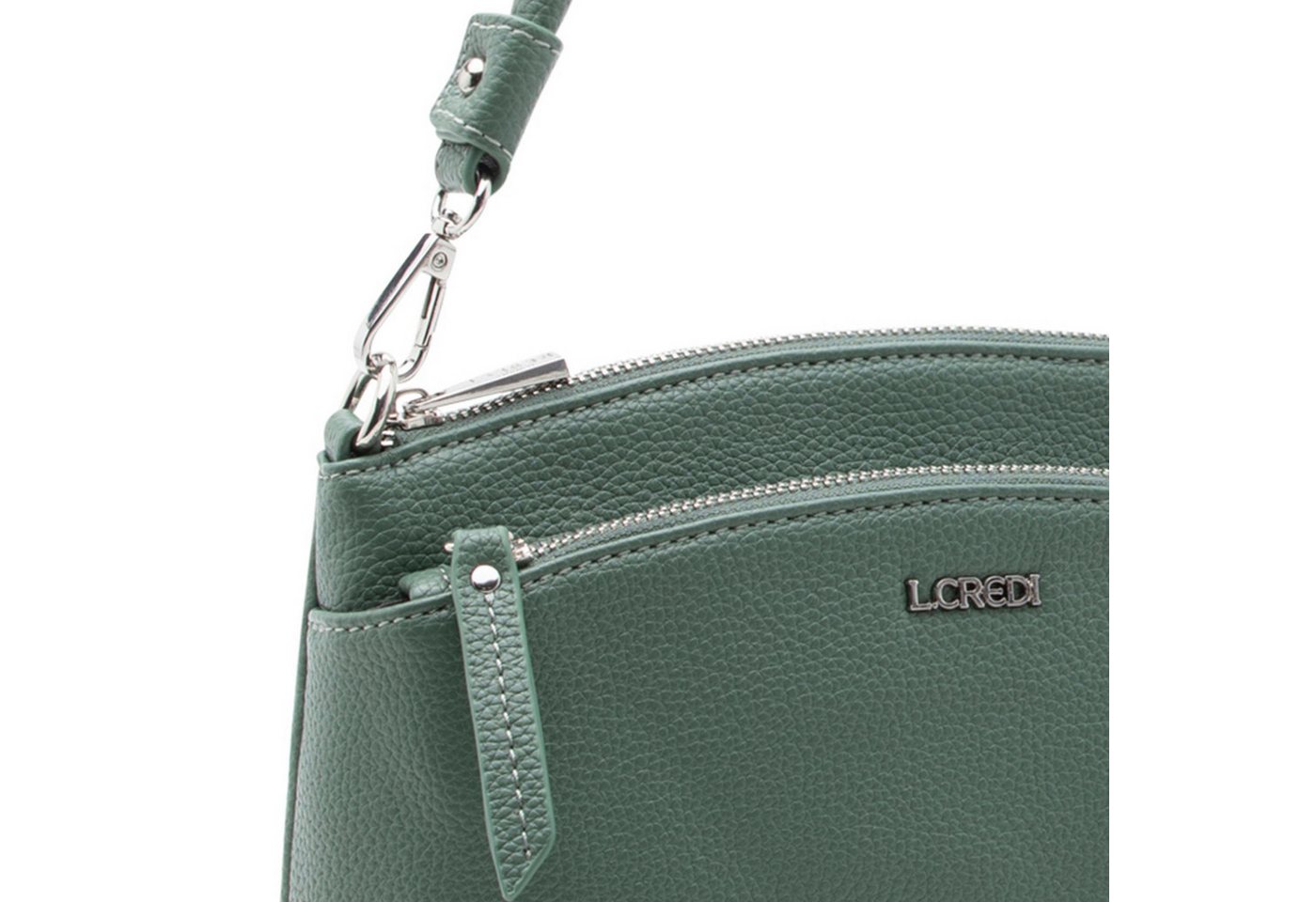 L. CREDI Schultertasche Sibona, Kunstleder – Bild 4 von 5