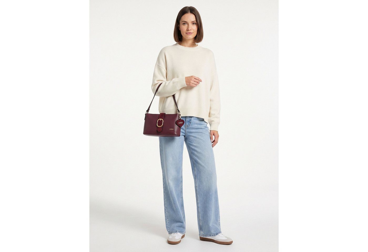 L. CREDI Schultertasche Solenn.ai, Polyurethan – Bild 2 von 5
