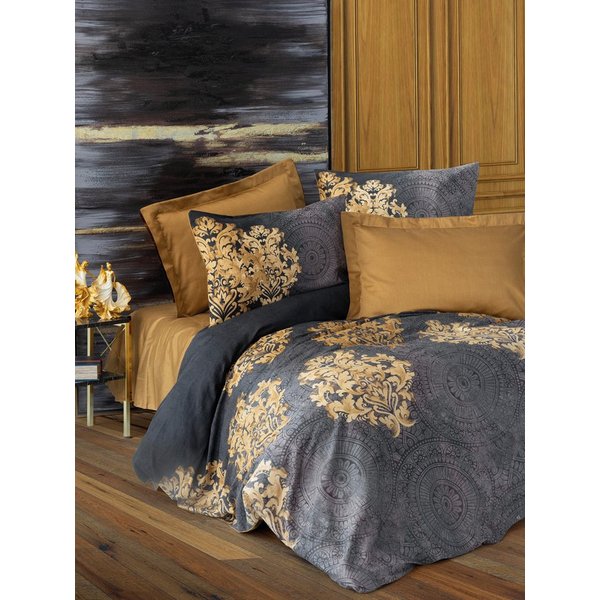 L'Essentiel Maison Bettwäsche Set, 100% Baumwolle, 3 teilig, Pflegeleicht, Atmungsaktiv