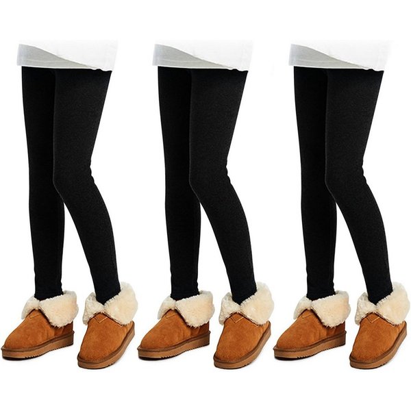 L&K-II Thermoleggings 4610 (2er-pack, 3-tlg) Thermoleggings Mädchen mit Fleece gefütterte