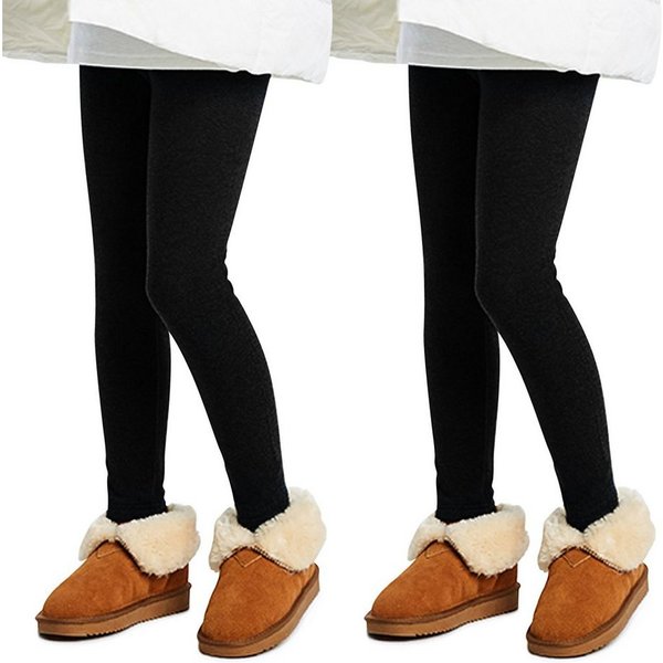 L&K-II Thermoleggings 4610 (2er-pack, 2-tlg) Thermoleggings Mädchen mit Fleece gefütterte