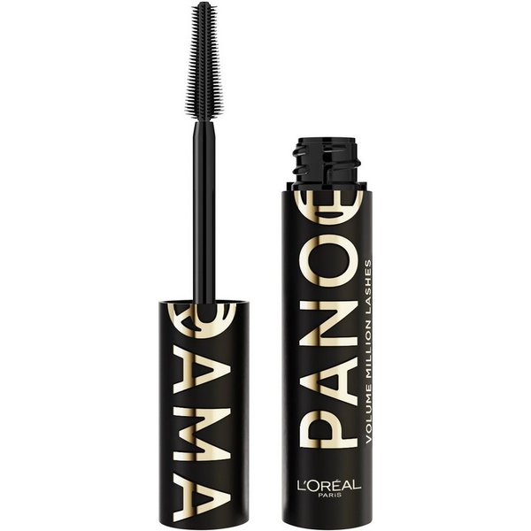 L'ORÉAL PARIS Mascara VOLUME MILLION LASHES PANORAMA MASCARA, definiert, verdichtet und verlängert, 1,4fach größer aussehende Augen.