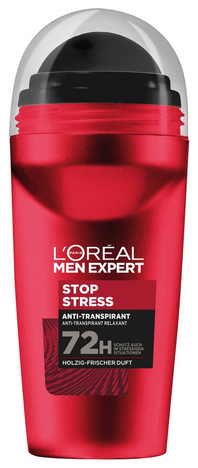 L'ORÉAL PARIS MEN EXPERT Deo-Roller Deo Roll-on Ultimate Control, Packung, 6-tlg., mit hoher Zuverlässigkeit – Bild 2 von 5
