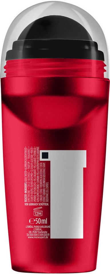 L'ORÉAL PARIS MEN EXPERT Deo-Roller Deo Roll-on Ultimate Control, Packung, 6-tlg., mit hoher Zuverlässigkeit – Bild 3 von 5