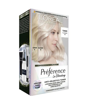 L'Oréal Paris Préférence Le Blonding Toner - 01 Platinum Ice Haarfarbe · 1 Stk