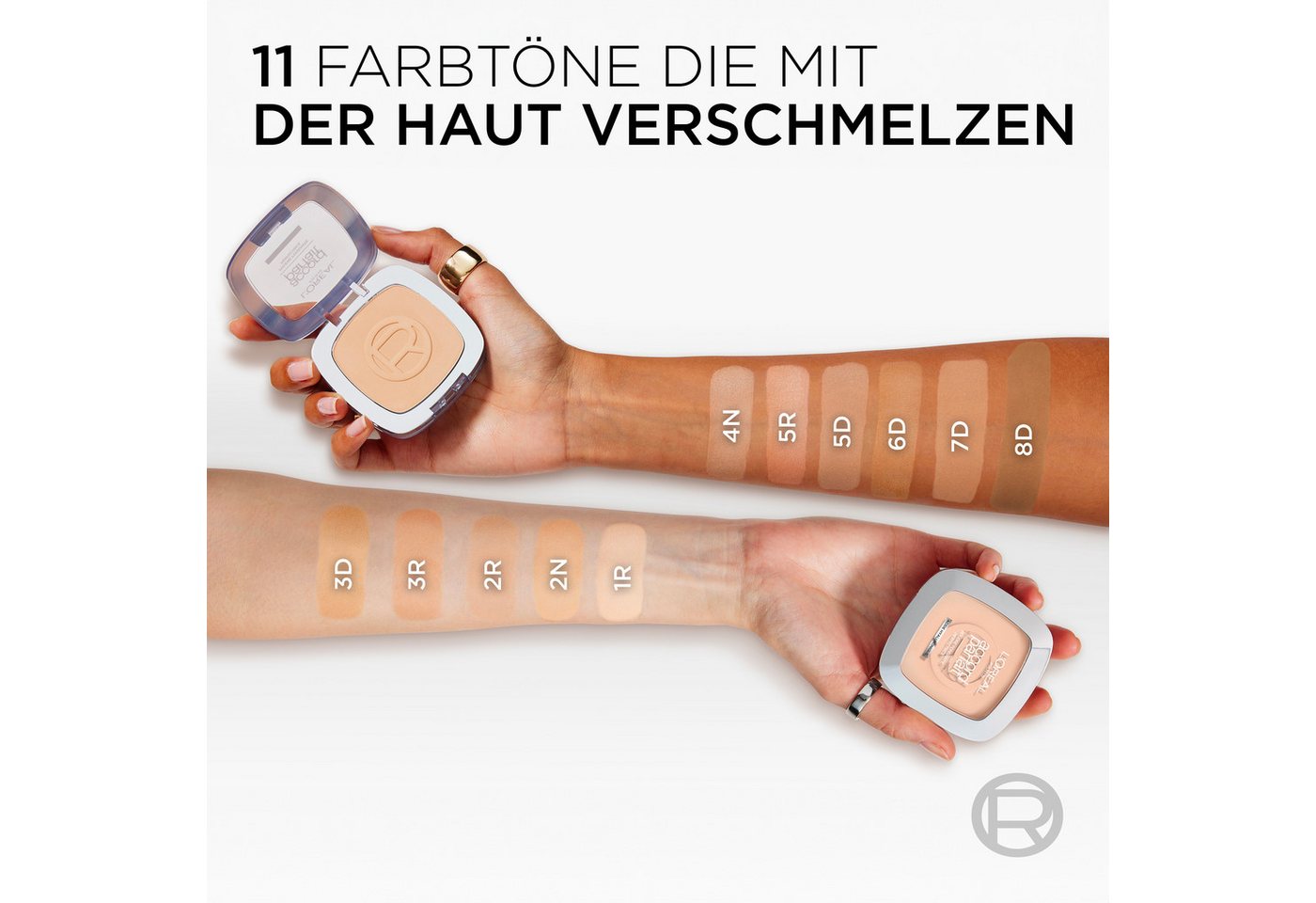 L'ORÉAL PARIS Puder TRUE MATCH POWDER, mattes Finish, flexible Deckkraft – Bild 5 von 5