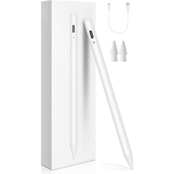 LA CUTE Eingabestift Stylus Pen für iPad mit USB-C, Magnetischer Eingabestift, Pencil (Stylus Pen Set mit Ladekabel & Ersatzspitzen für iPads, Enthält Stylus Pe
