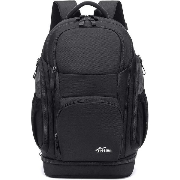 LA CUTE Rucksack Business Laptop-Rucksack 15,6–17,3 Zoll mit USB-Port & Schuhfach (Einzelstück, multifunktionaler Rucksack für Laptop & Reisen, 1x Laptop-Rucksa