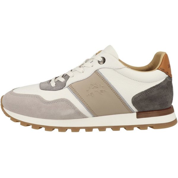 La Martina LFM261 Herren Sneaker Turnschuhe, Sportschuhe, Freizeitschuhe, Halbschuhe, Schnürschuhe