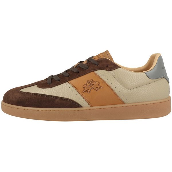 La Martina LFM262 Herren Sneaker Turnschuhe, Sportschuhe, Freizeitschuhe, Halbschuhe, Schnürschuhe