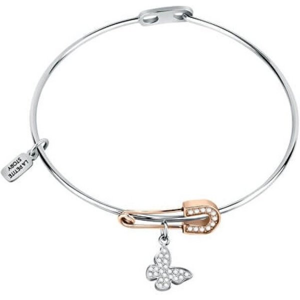 La Petite Story Kette mit Einhänger Elegant solid bracelet Myself LPS05ASE01