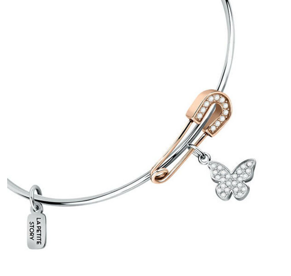 La Petite Story Kette mit Einhänger Elegant solid bracelet Myself LPS05ASE01 – Bild 3 von 3