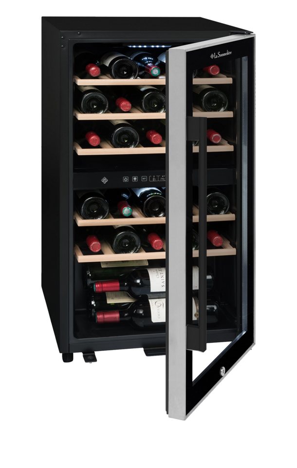 La Sommelière Weintemperierschrank ECS31.2Z, für 29 Standardflaschen á 0,75l,2 Zonen, SMART, Weinkühlschrank freistehend – Bild 5 von 5
