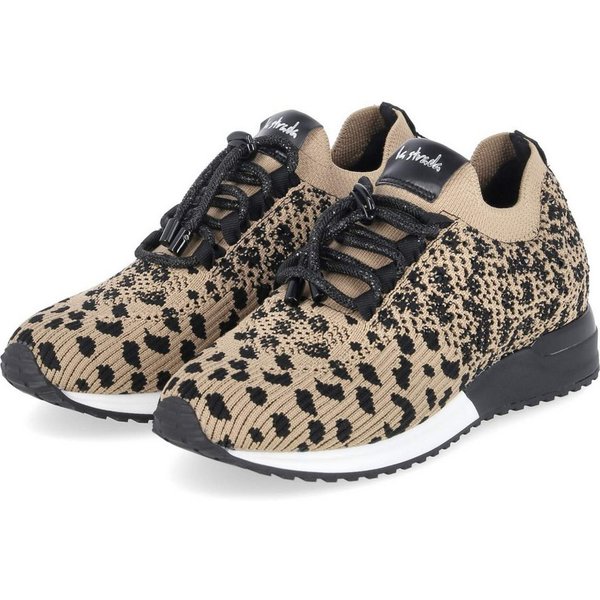 La Strada La Strada Slip On Sneaker 2400409 4591 Damen Textil & Synthetik beige Schnürschuh