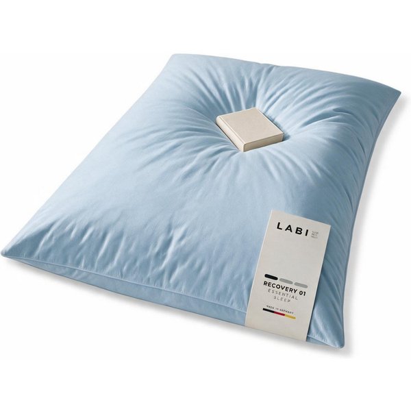 LABI SLEEP Federbettdecke Bettdecke Elevate, Füllung: 100% Federn, Bezug: 100% Baumwolle, Ballonbett, hochwertige Federdecke, weiß, saphir, 135x200cm, 155x220cm