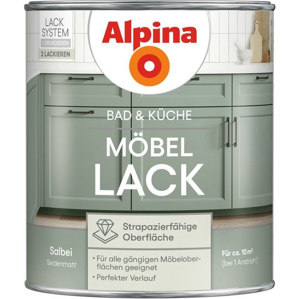Alpina Lack Alpina Bad & Küche Möbel-Lack
