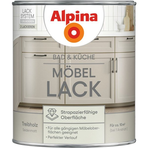 Alpina Lack Alpina Bad & Küche Möbel-Lack