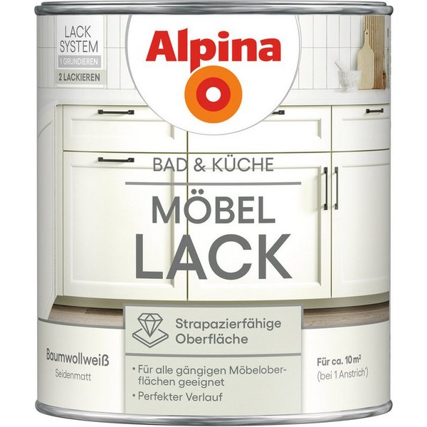 Alpina Lack Alpina Bad & Küche Möbel-Lack