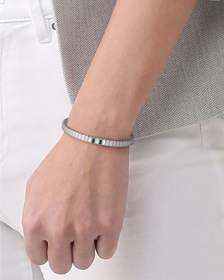 Lacoste Armband COURTLINE, mit Glasstein - Emaille – Bild 4 von 4