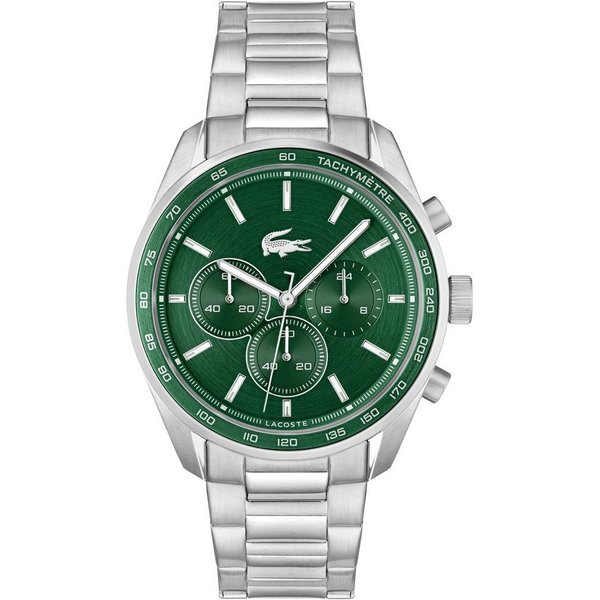 Lacoste Chronograph VANCOUVER 2011346, Quarzuhr, Armbanduhr, Herrenuhr, Stoppfunktion, Edelstahlarmband