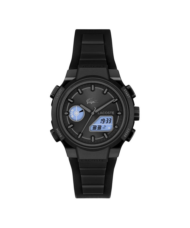 Lacoste Digitaluhr LC33 2001478, Quarzuhr, Armbanduhr, Damenuhr, Herrenuhr, Silikonarmband, digital – Bild 2 von 5