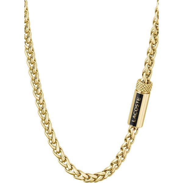 Lacoste Edelstahlkette SPELT, mit Emaille
