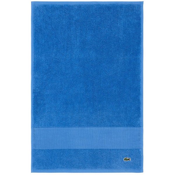 Lacoste Gästehandtuch LLECROCO, Frottier (1-St), mit Label-Applikationen