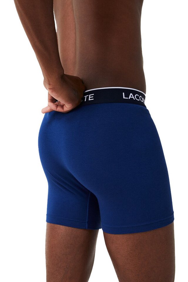 Lacoste Langer Boxer Herren Boxer Brief 3er Pack – Bild 2 von 2