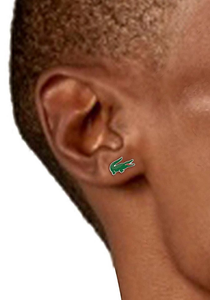 Lacoste Paar Ohrstecker ARTHOR, mit Emaille – Bild 2 von 2