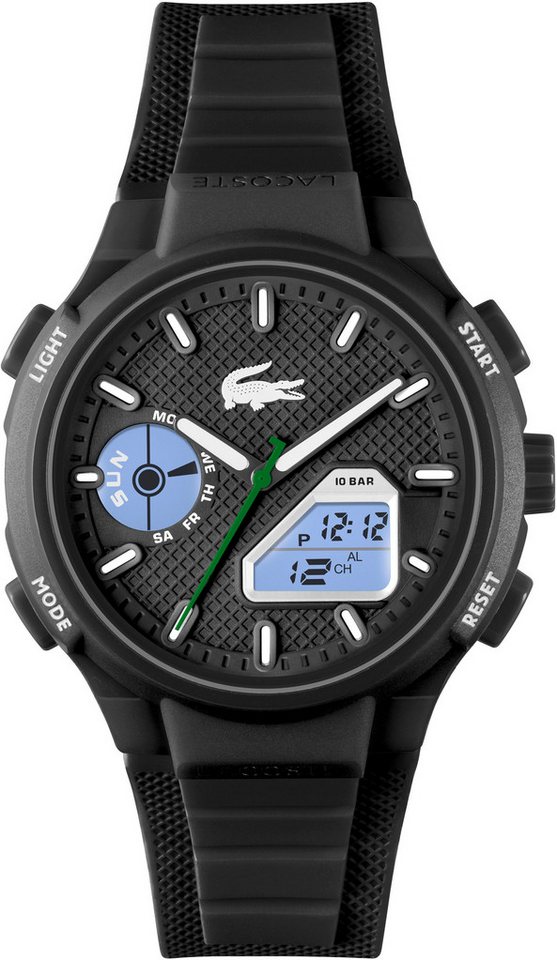 Lacoste Quarzuhr LC33 2011365, Armbanduhr, Quarzuhr, Herren, analog, digital, Stoppfunktion – Bild 2 von 2