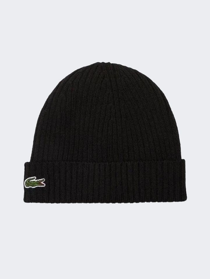 Lacoste Strickmütze Accessoires - Mütze (black) – Bild 2 von 3