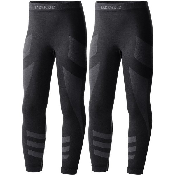 Ladeheid Funktionsunterhose 2er Pack Kinder Funktionsunterwäsche Lange Unterhose LAGI008 (1-St)