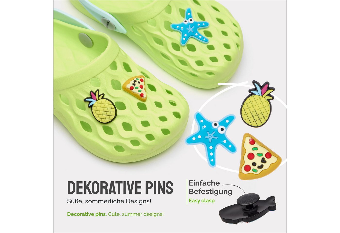 Ladeheid Kinder leichte EVA Clogs Gartenclogs Gartenschuhe LACA15 Clog – Bild 5 von 5