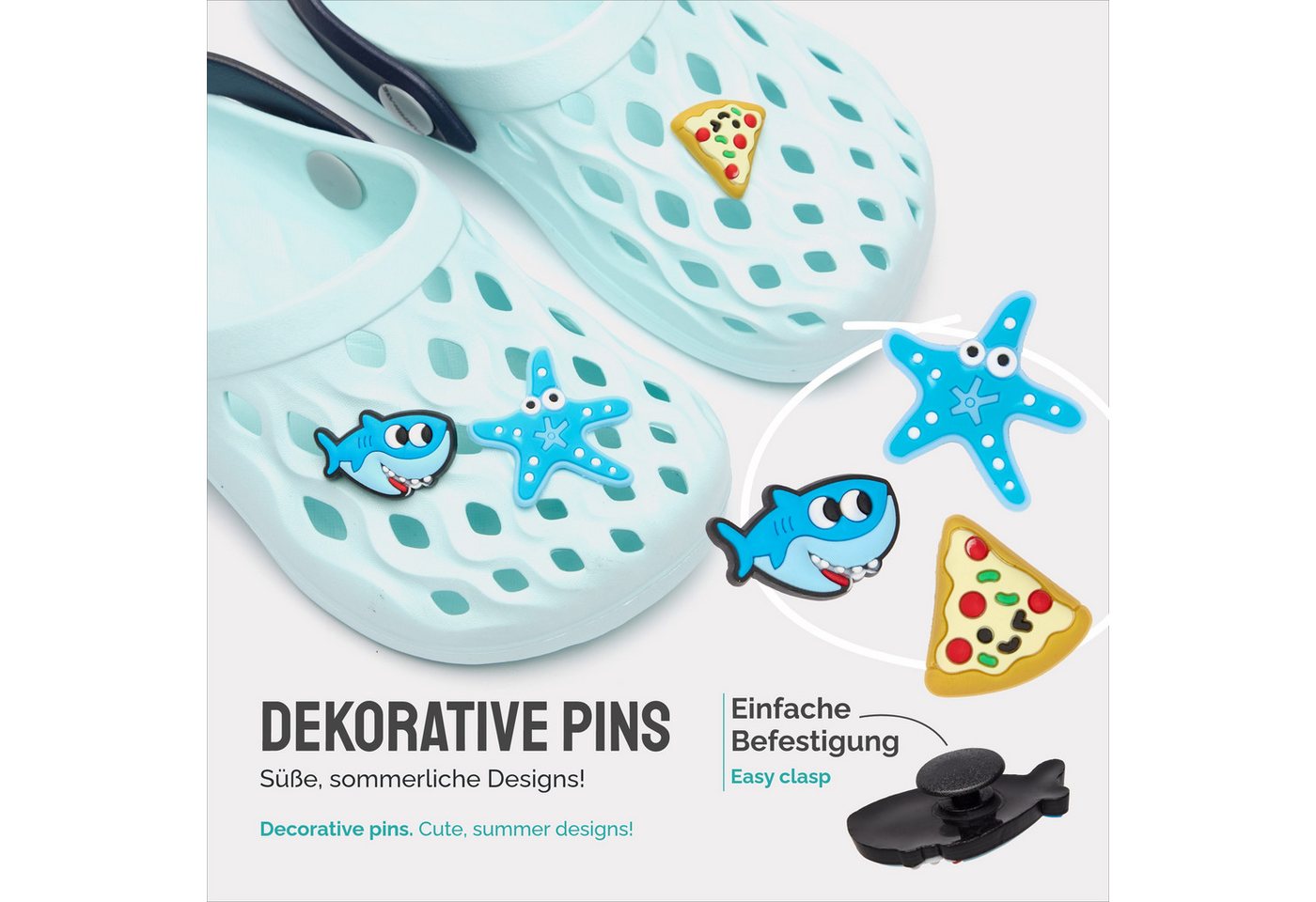 Ladeheid Kinder leichte EVA Clogs Gartenclogs Gartenschuhe LACA15 Clog – Bild 5 von 5