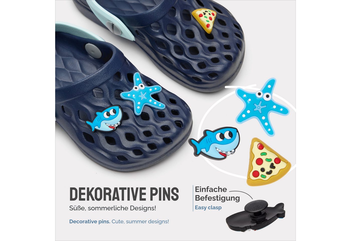 Ladeheid Kinder leichte EVA Clogs Gartenclogs Gartenschuhe LACA15 Clog – Bild 5 von 5